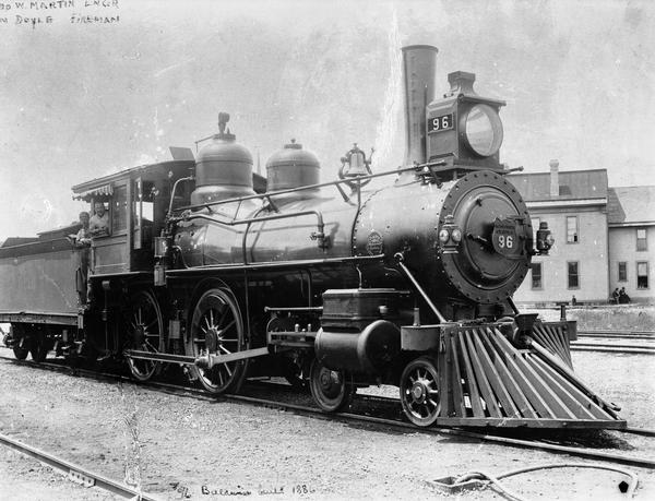Steam Locomotive, late 1800s