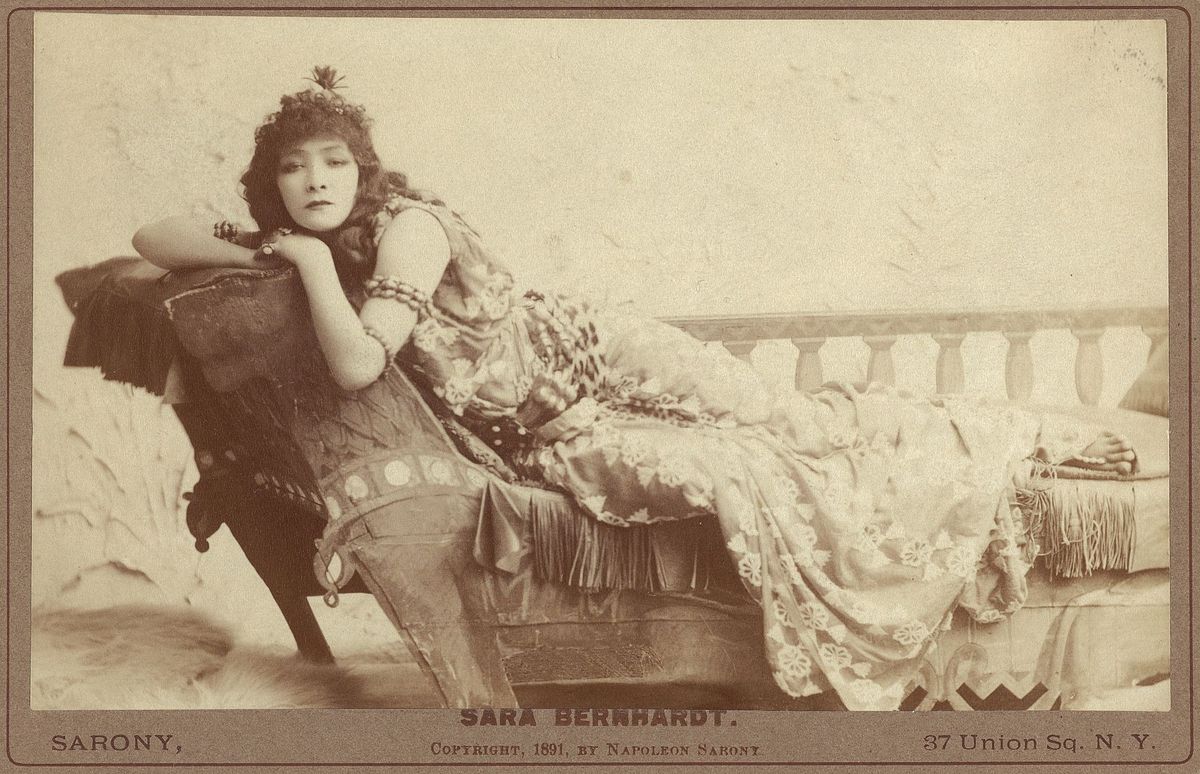 Sarah Bernhardt (1844 - 1923) - Actress