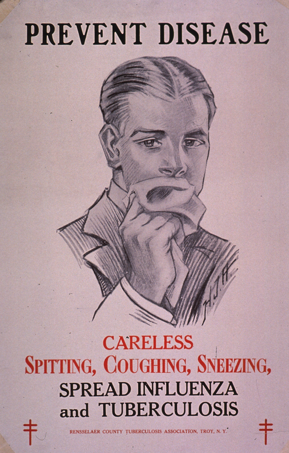 Vintage Tuberculosis Poster ca1910