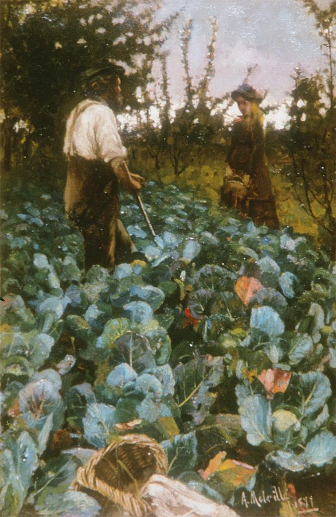 Cabbage Fields - Arthur Melville - 1877 