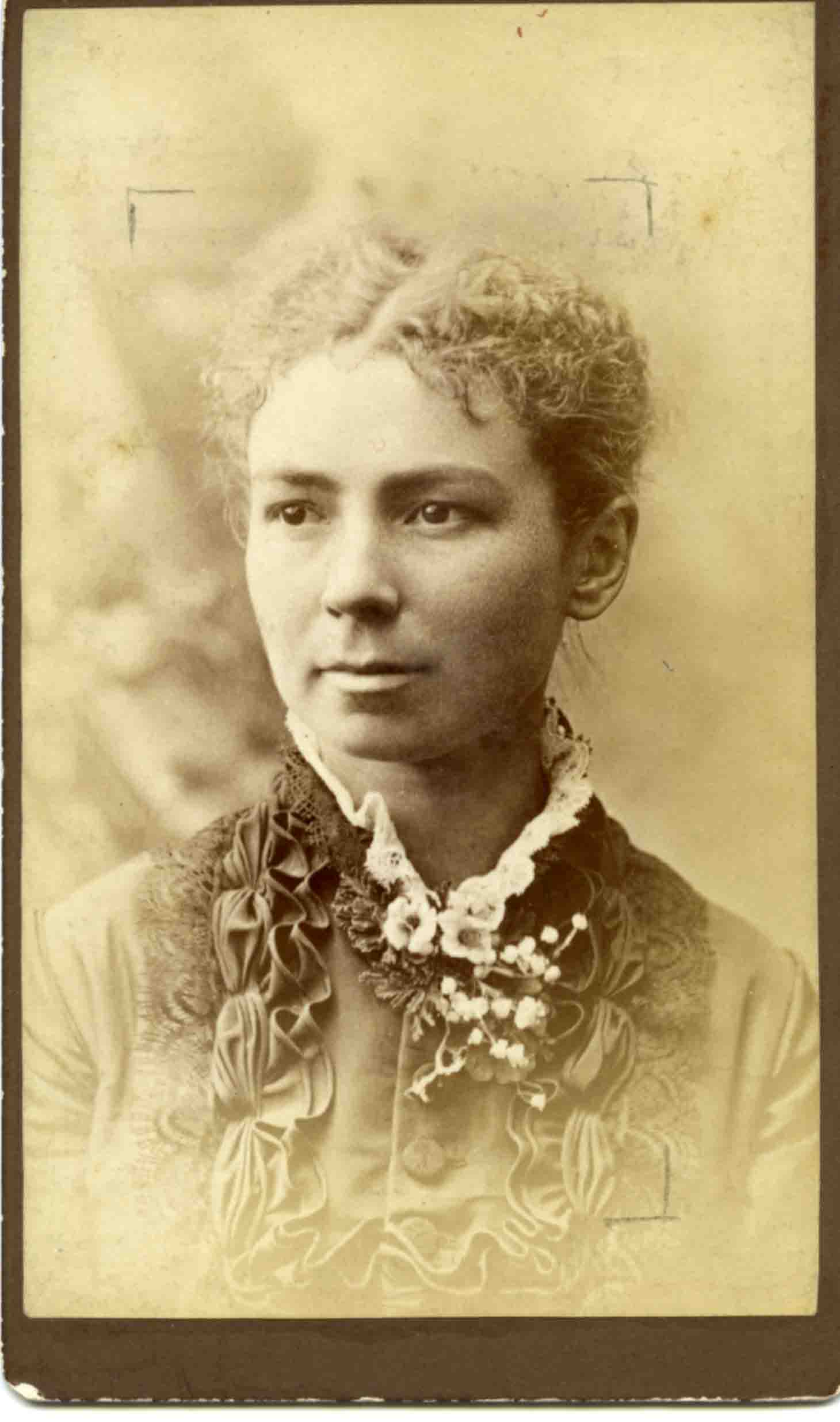 Frances M. Hague (1852-1936) - Portrait photograph courtesy of Knox College Library.