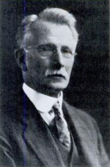 Portrait of Philip Green Wright (1861-1934) in his later years.