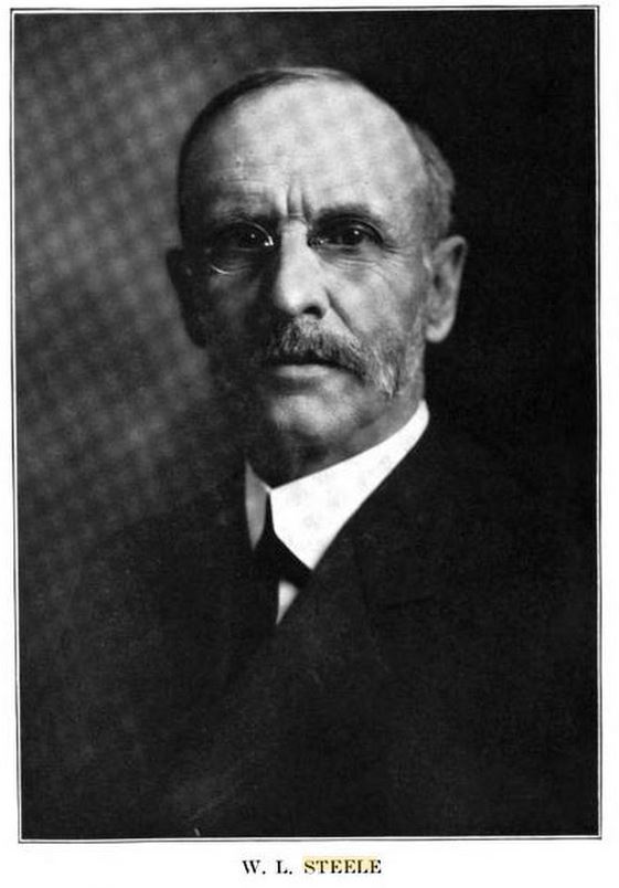 William L. Steele (1854-1918) - Superintendent of Galesburg Public Schools