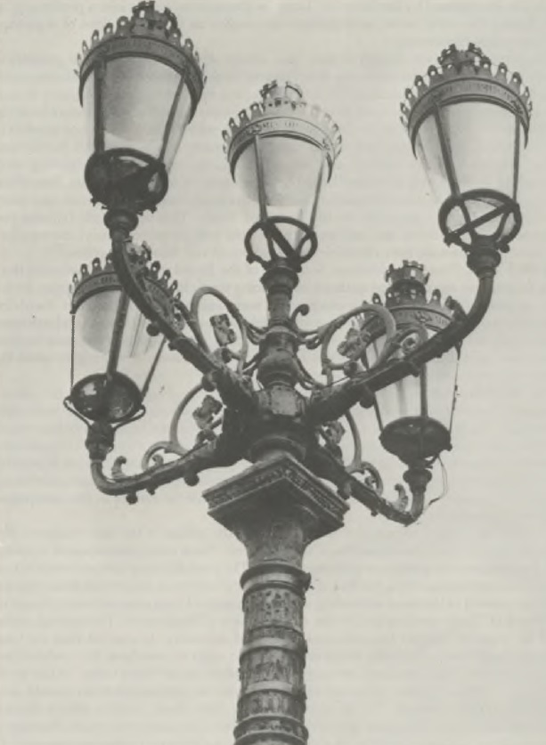 Street Light - Five lamp arc light design