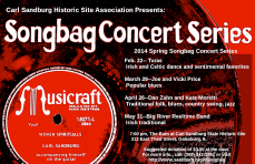 Songbag Fall 2014 - Poster Schedule
